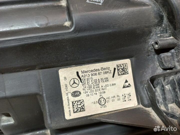 Фара левая Mercedes-Benz E-Class W213