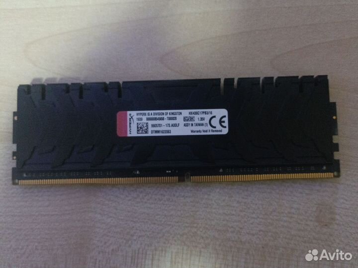 Оперативная память ddr4 16gb