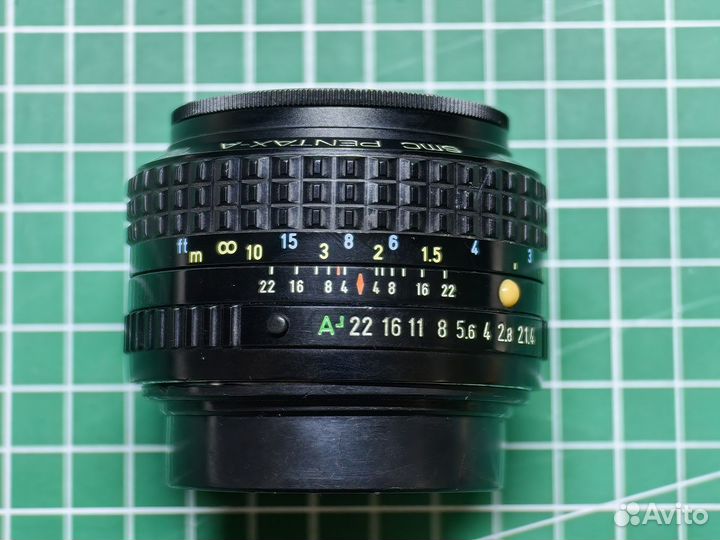 Объектив smc pentax-a 50mm f 1.4