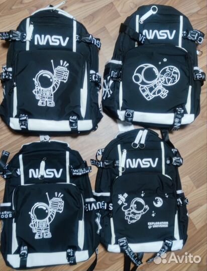 Школьный рюкзак светящийся портфель ранец в школу