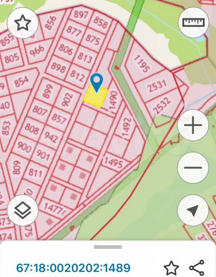 Участок 8 сот. (ИЖС)