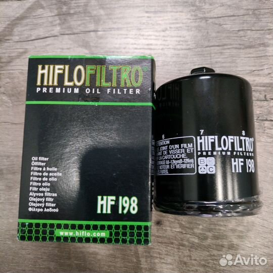 Масляный фильтр HF 198 / Polaris