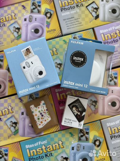 Оригинальные наборы instax mini 12 (новинка 2024)