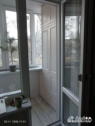 Отделка балкона