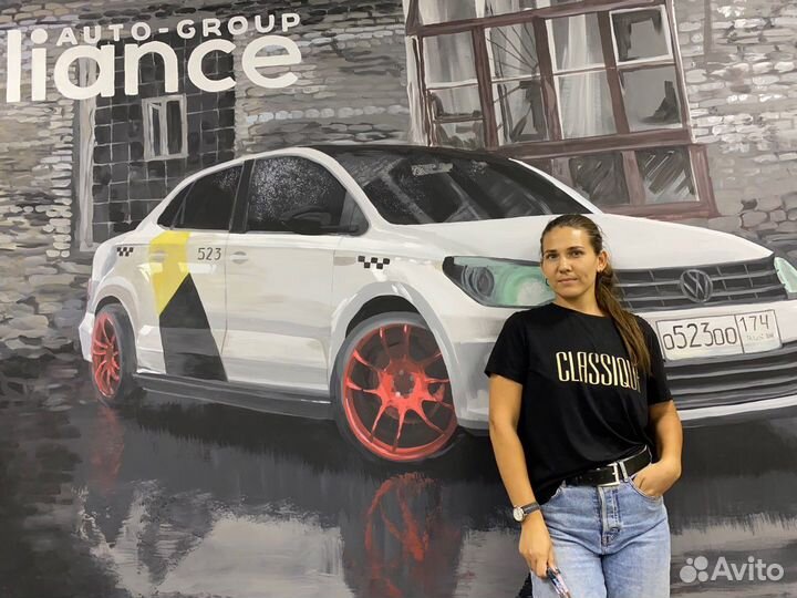 Роспись и граффити стен нежилых помещений