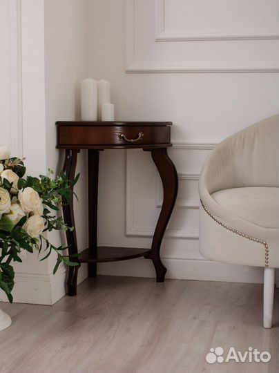 Консоль Угловая Элегант орех арт52983