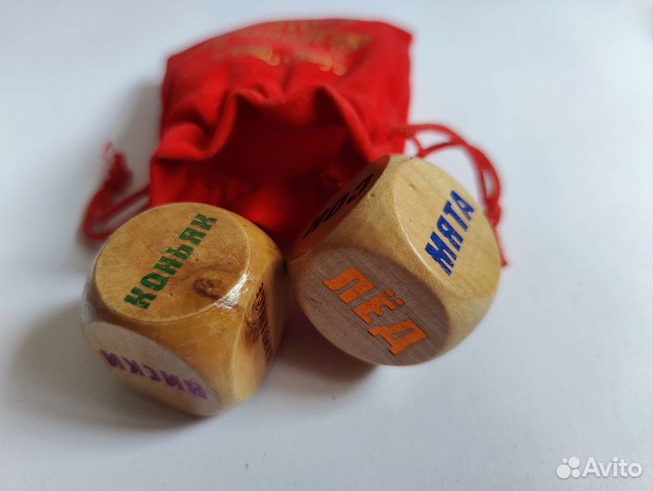 Игра для компании Новая кубики алкогольные