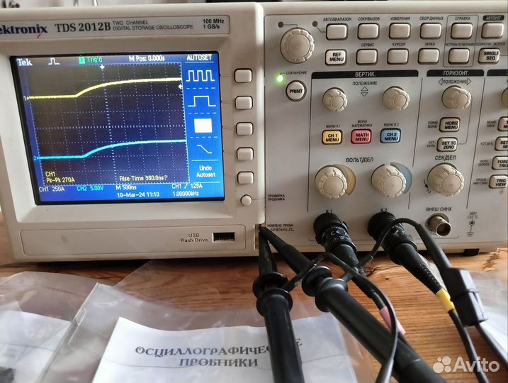 Осциллограф Tektronix TDS 2012B