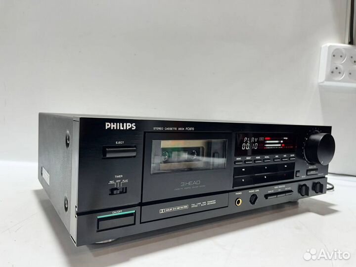 Philips FC 870 Трехголовая кассетная дека Japan