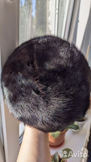 Берет женский норковый