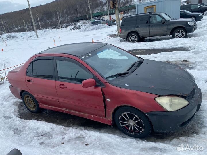 Mitsubishi Lancer 1.6 AT, 2004, битый, 245 000 км