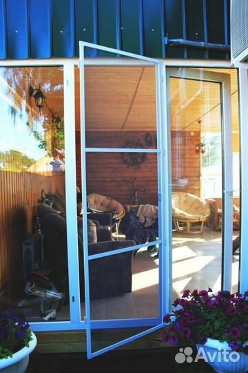 Дверные москитные сетки