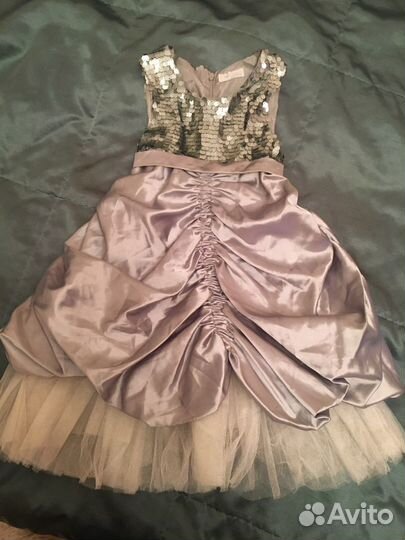 Платье нарядное с болеро на 5-6 лет
