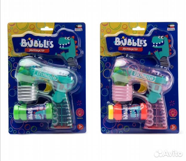 Машинка для пускания мыльных пузырей Attivio