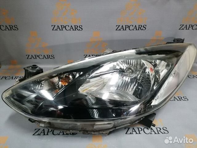 Фара галоген левая Mazda 2 DE