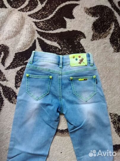 Джинсы 134 размер