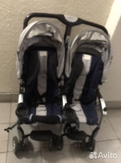 Детская коляска для двойни Жетем