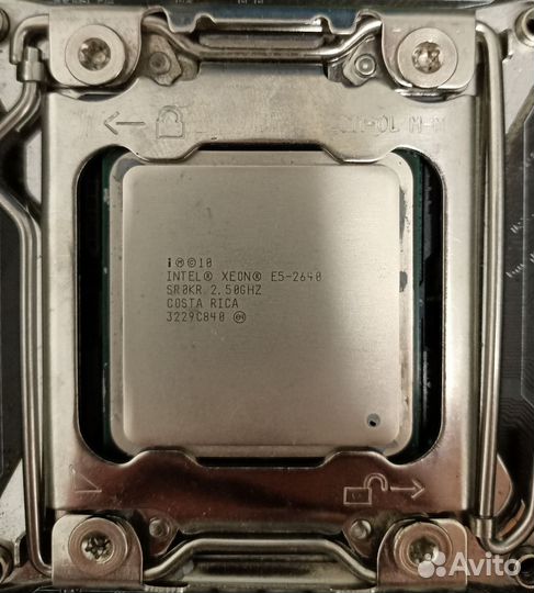 Процессор xeon e5-2640 2.5 GHz
