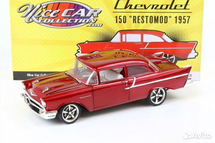 Acme 1957 chevrolet BEL AIR Restomod 1:18