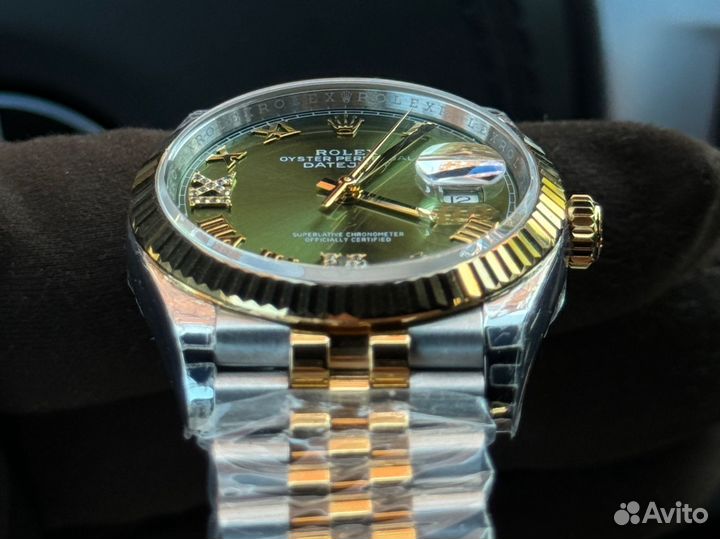 Часы Rolex Datejust 36 mm Green dial