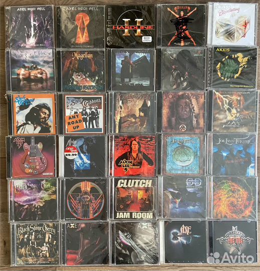 Cd диски Blues, Glam, Grunge, Progressive, Hard