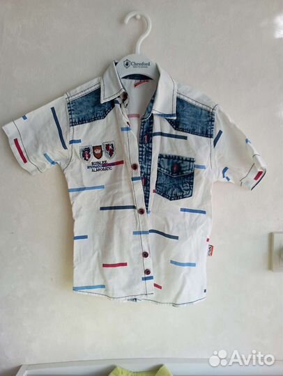 Рубашка детская для мальчиков