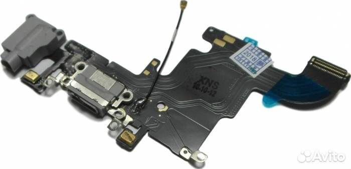 Шлейф iPhone 6S + разъем зарядки + разъем гарнитур