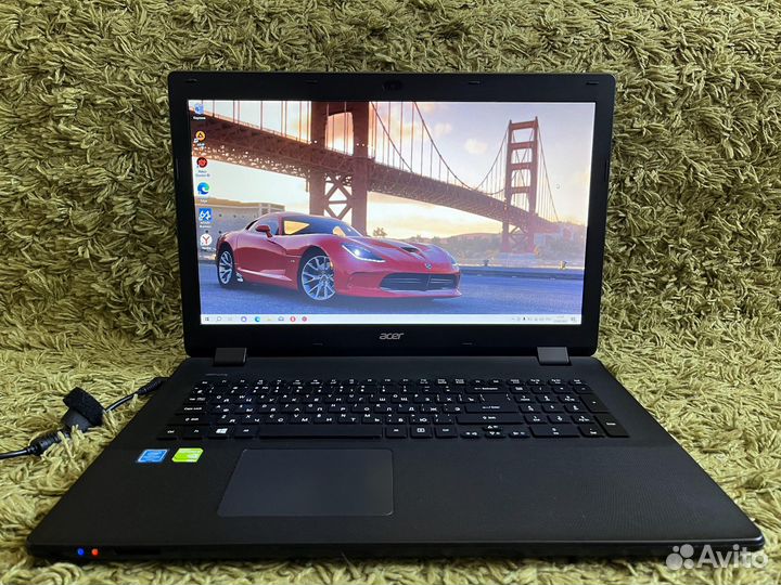 Игровой ноутбук Aser Nvidia 910M/17.3/SSD