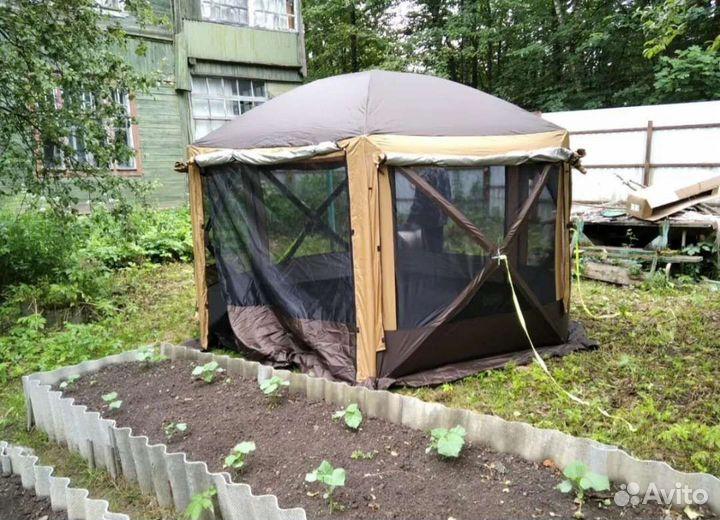 Шатер беседка для большой семья 2905TD с двумя в/д