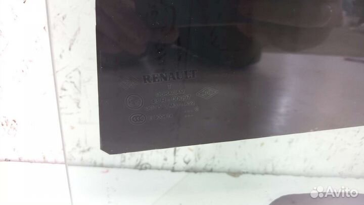 Стекло заднее левое Renault Megane 3 хетчбэк