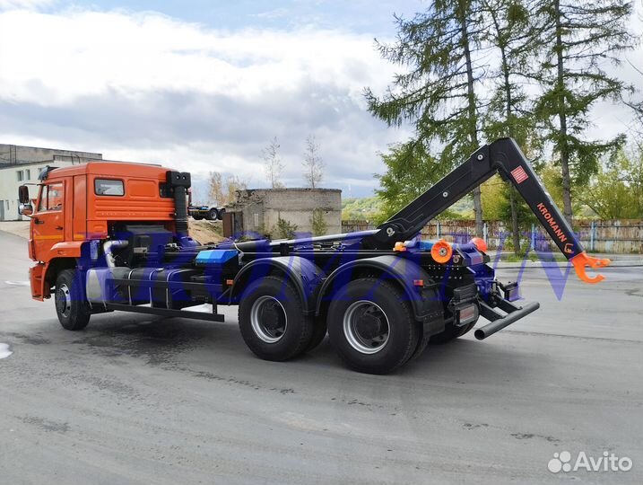 Мультилифт Камаз 6520 (Cummins) + Kromann XL26S