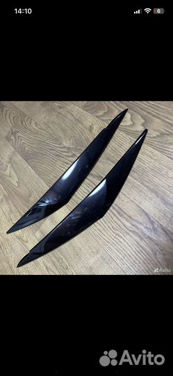 Реснички на фара bmw x6 e71