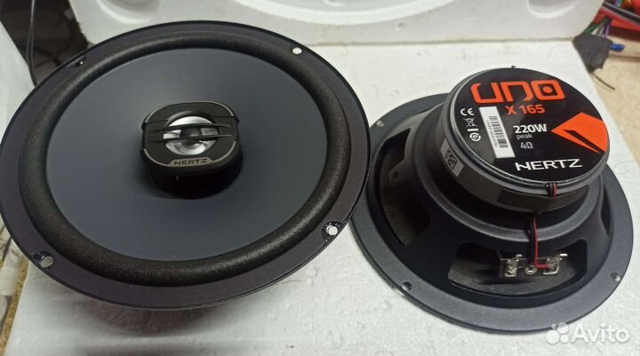 Hertz Uno X 165 динамики