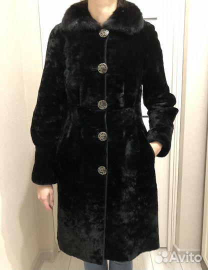 Шуба из мутона