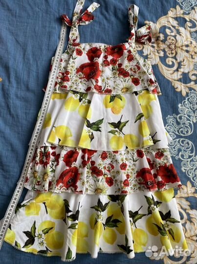 Платье для девочки 120-130см, сарафан