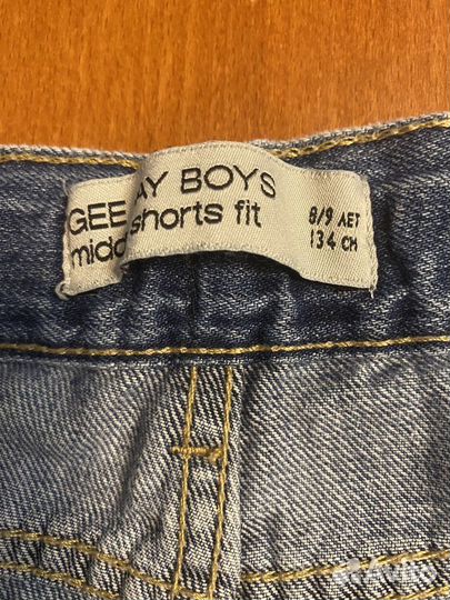 Шорты джинсовые для мальчика 134