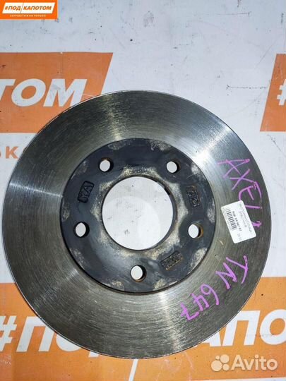 Диск тормозной передний Mazda 3 BK рест. 2008