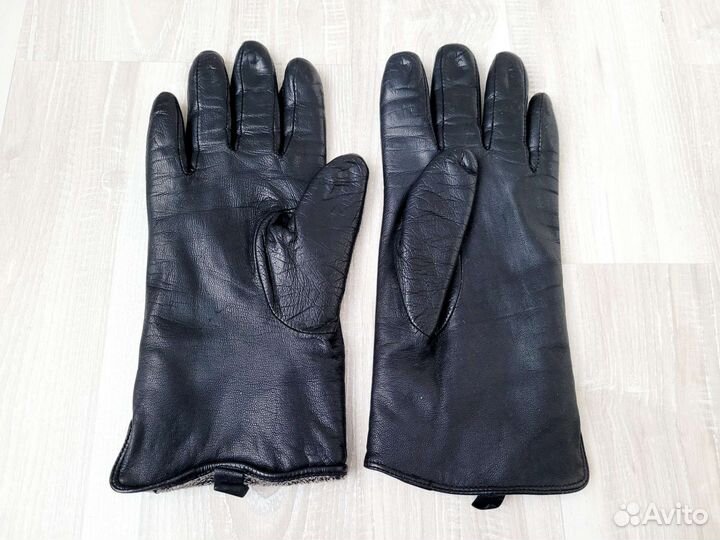 Перчатки женские натуральная кожа утепленные