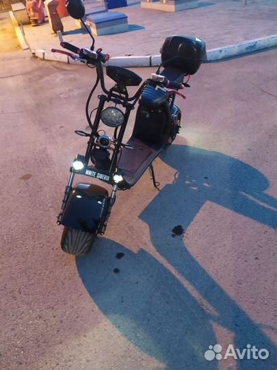 Электроскутер white siberia city coco