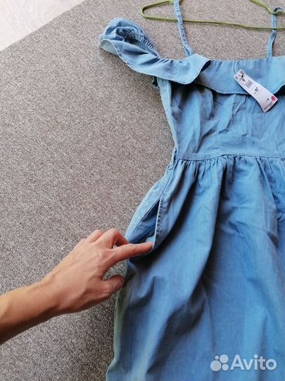 Платье новое с биркой из хлопка
