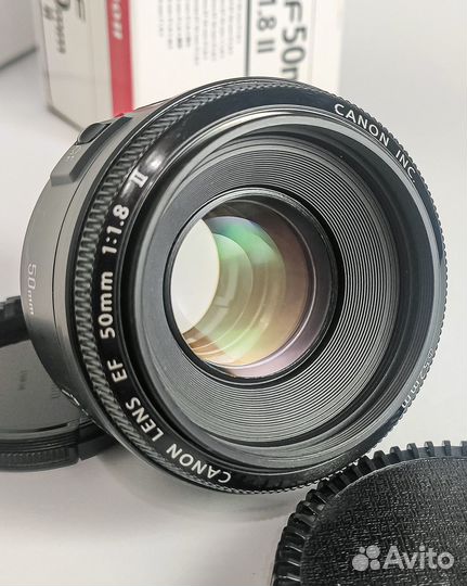 Объектив Canon EF 50mm f/1.8 II