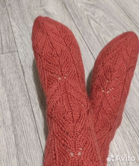 Носки женские вязанные