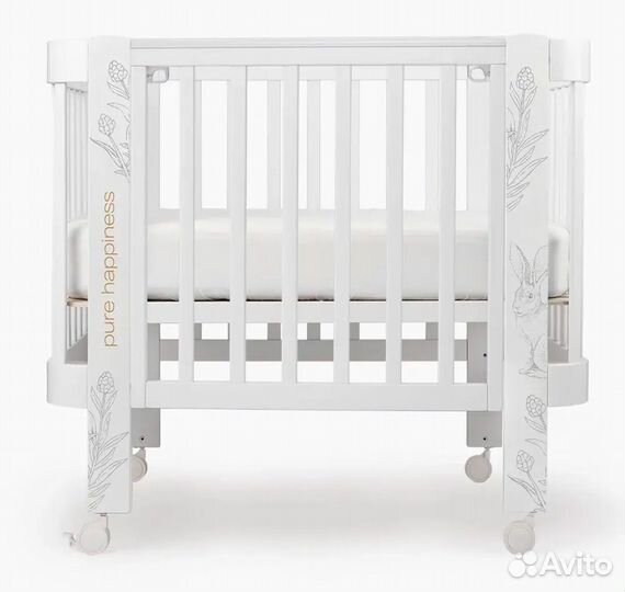 Happy baby mommy love детская кроватка с маятником