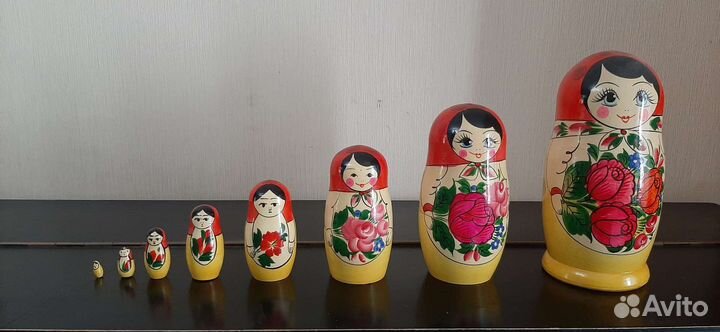 Матрешка деревянная