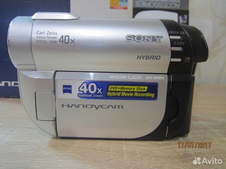 Sony DCR-DVD610E