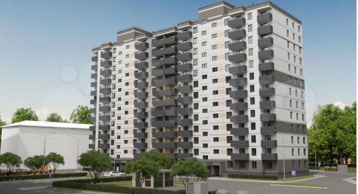 1-к. квартира, 37,5 м², 1/13 эт.