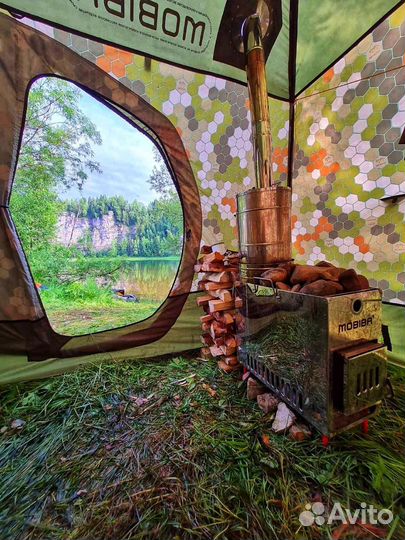 Походная мобильная баня в аренду