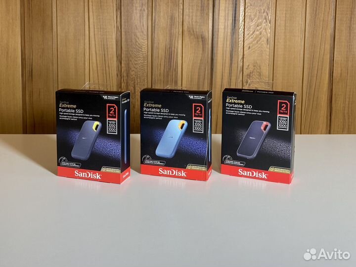 Внешний SSD SanDisk Extreme Portable V2, 2 TB