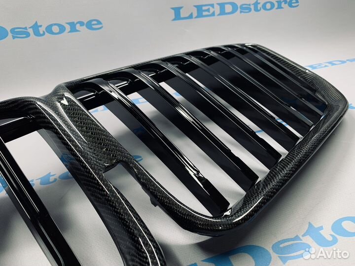 Решетка радиатора BMW G11 рестайлинг Карбон