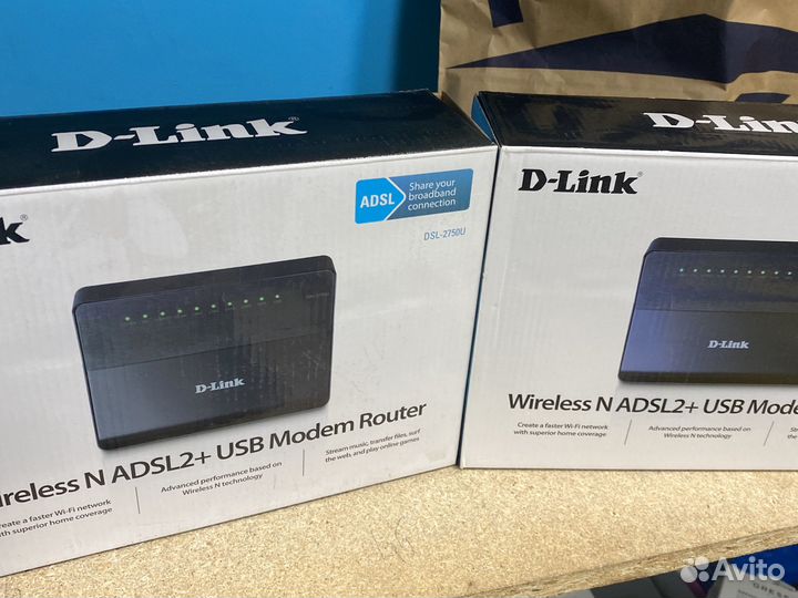 Маршрутизатор D-Link dsl2750u